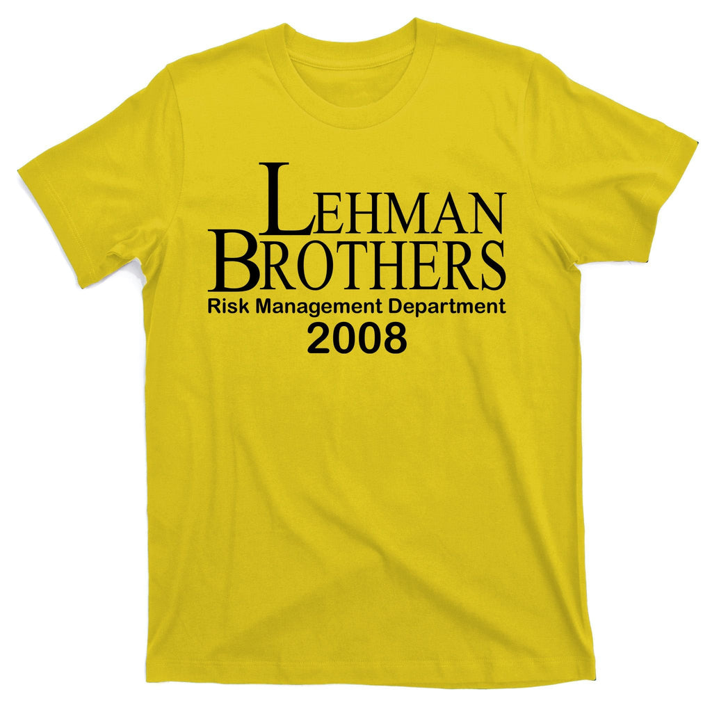 Lehman Brothers Risk Management Department 2008 T-Shirt product image 3