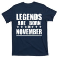 Legends Are Born In November Birthday T-Shirt product image 1