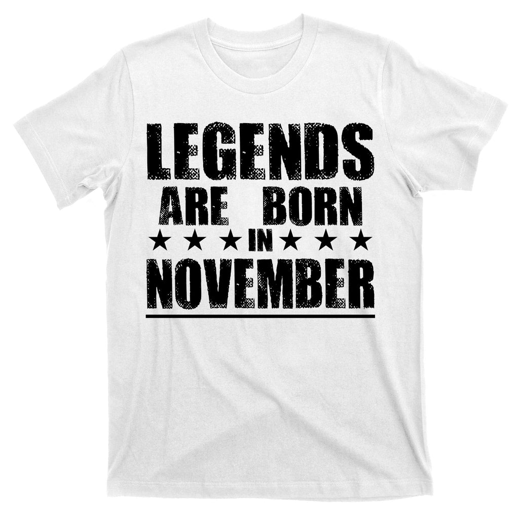 Legends Are Born In November Birthday T-Shirt product image 11