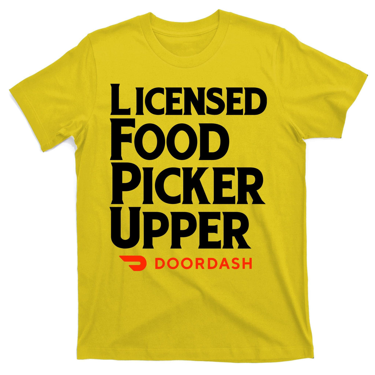 Licensed Food Picker Upper DoorDash T-Shirt product image 3