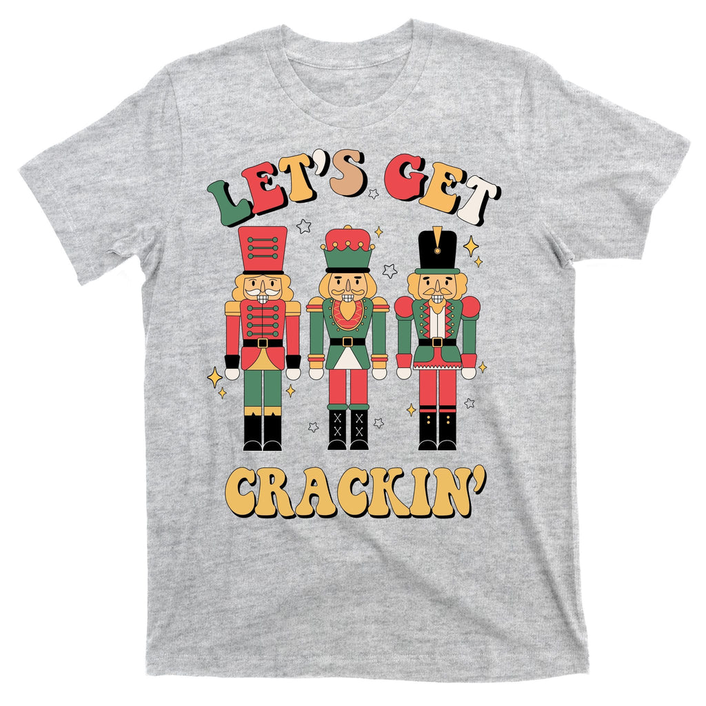 Lets Get Crackin Funny Christmas T-Shirt product image 3