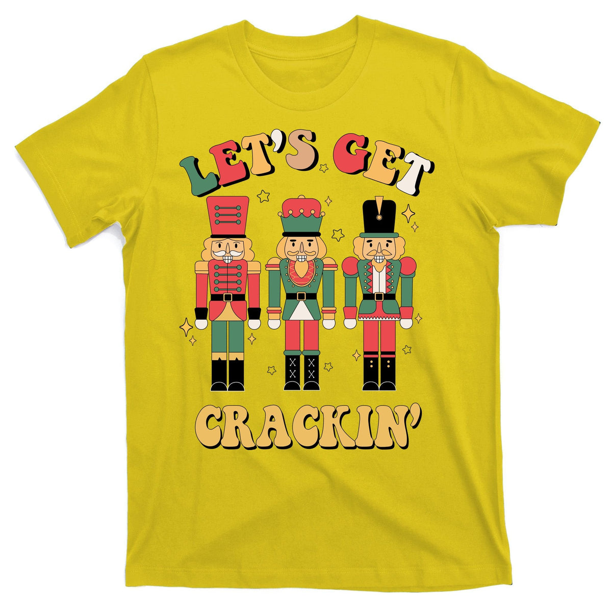 Lets Get Crackin Funny Christmas T-Shirt product image 1
