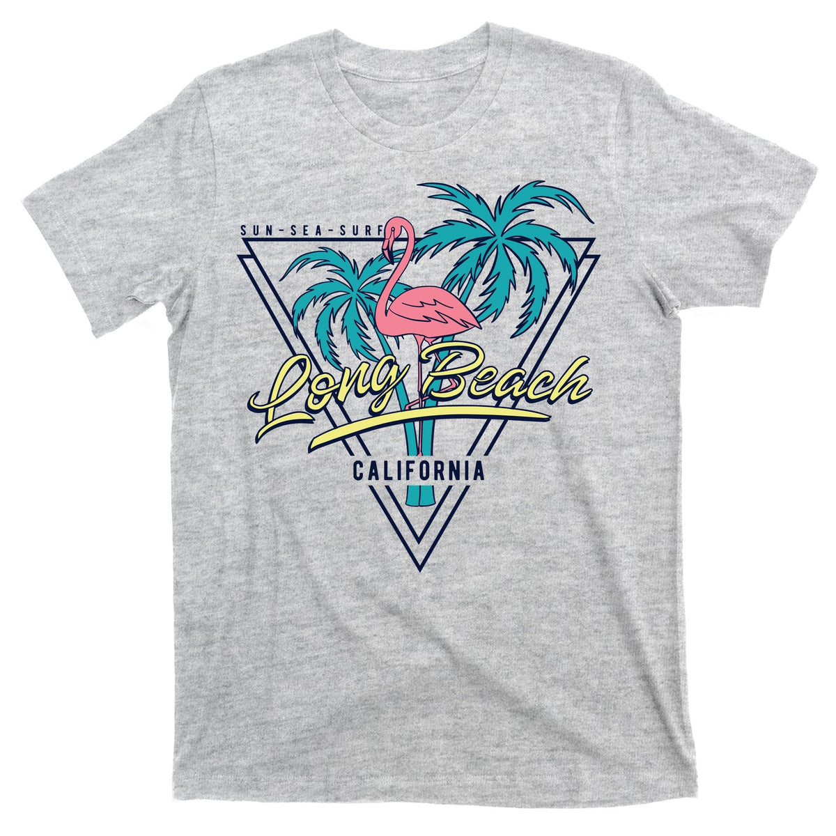 Long Beach California Retro Vibe T-Shirt product image 9
