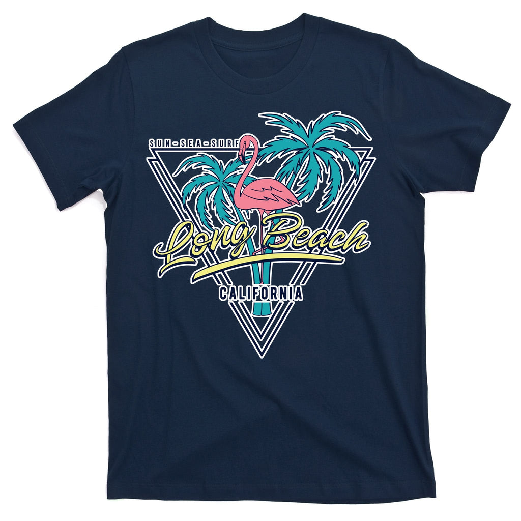 Long Beach California Retro Vibe T-Shirt product image 1