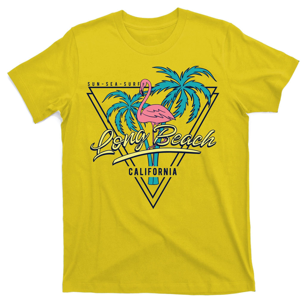 Long Beach California Retro Vibe T-Shirt product image 3