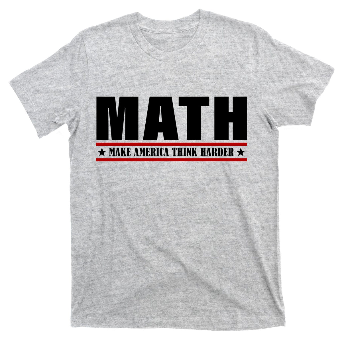 Make America Think Harder Funny Math T-Shirt product image 9