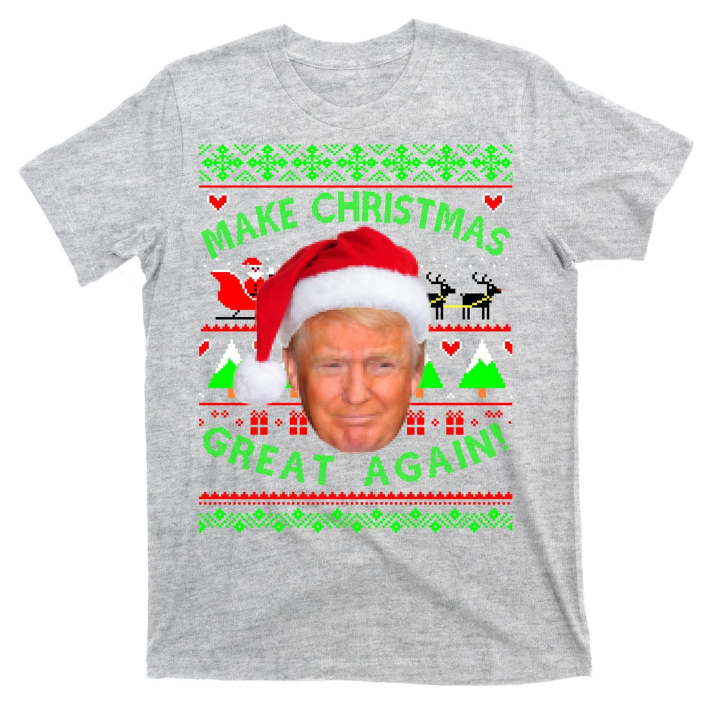 Make Christmas Great Again! Donald Trump Ugly Sweater product image 9