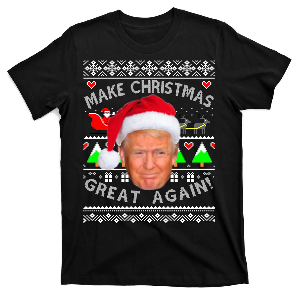 Make Christmas Great Again! Donald Trump Ugly Sweater product image 7