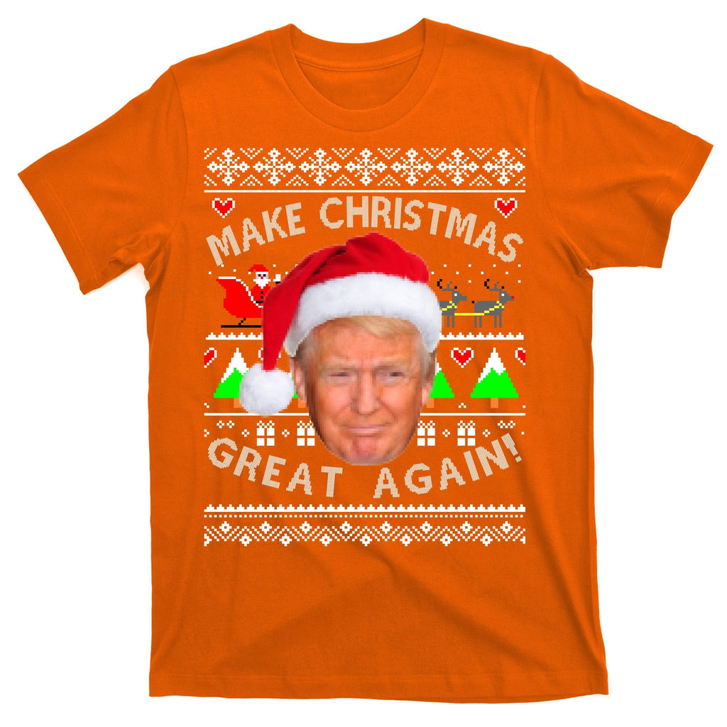 Make Christmas Great Again! Donald Trump Ugly Sweater product image 5