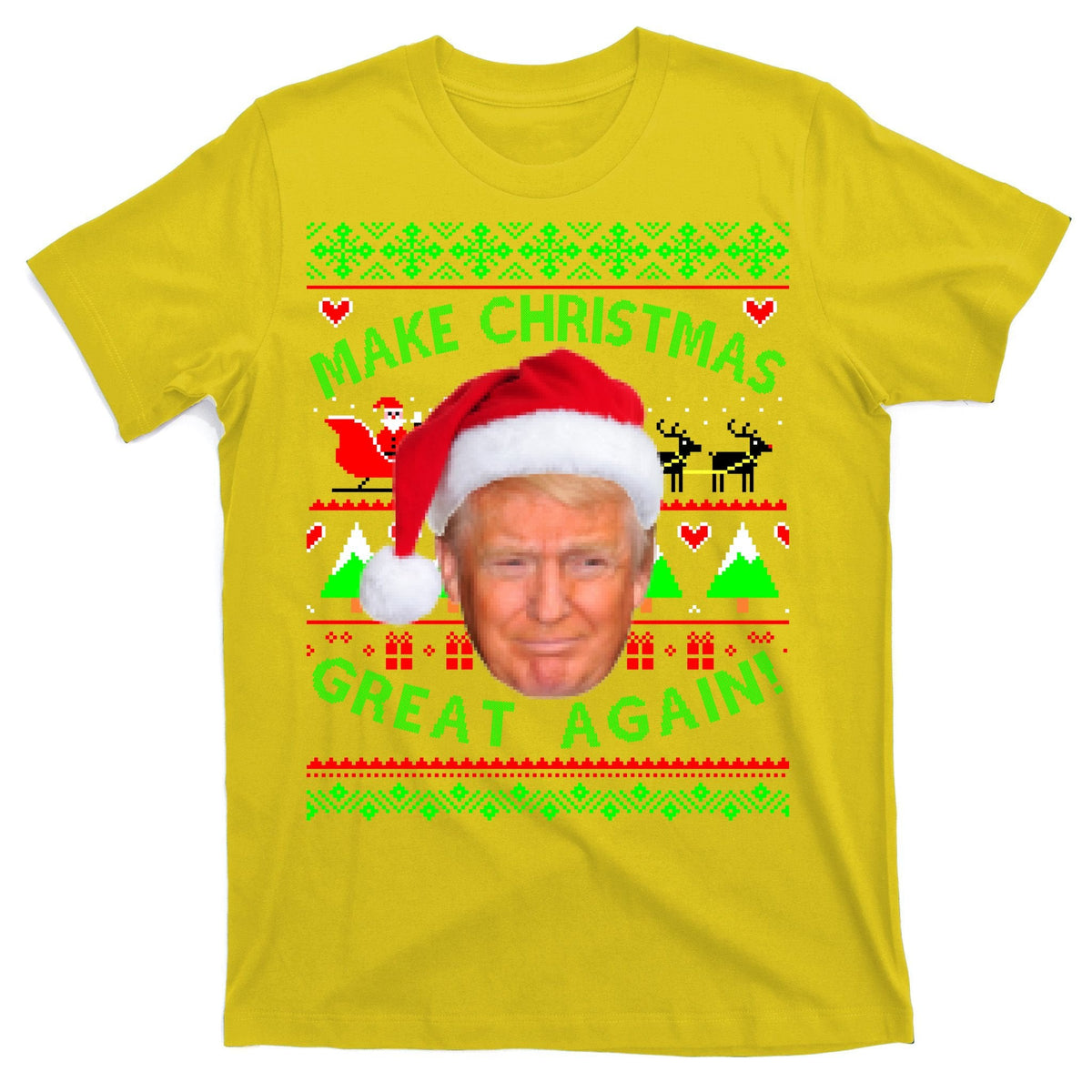 Make Christmas Great Again! Donald Trump Ugly Sweater product image 3