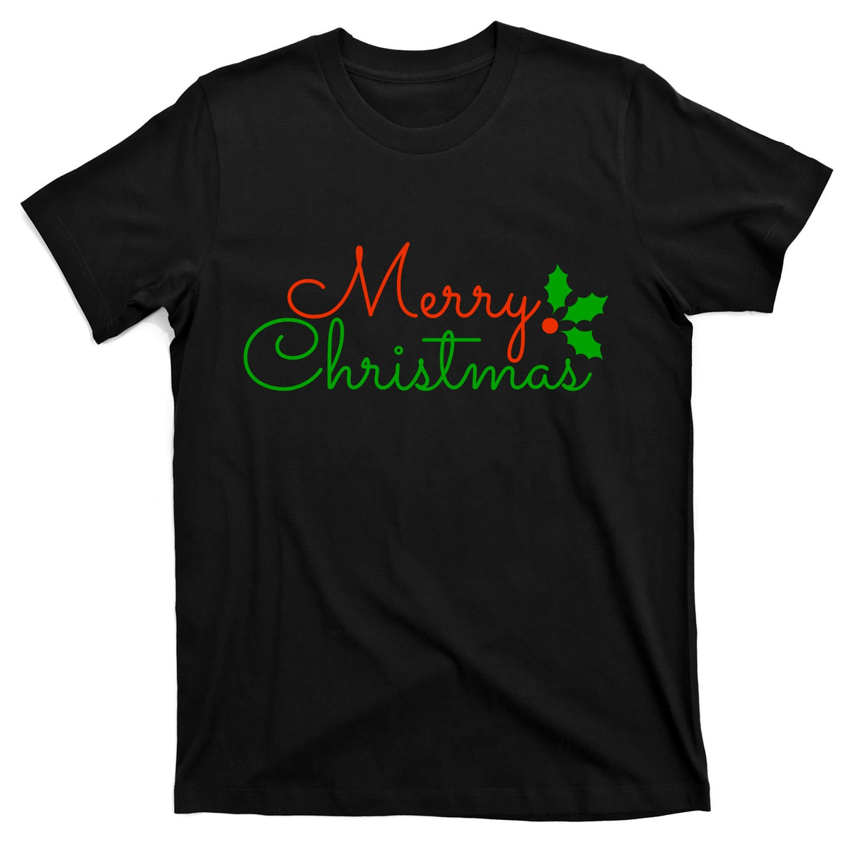 Merry Christmas Festive Logo T-Shirt product image 7