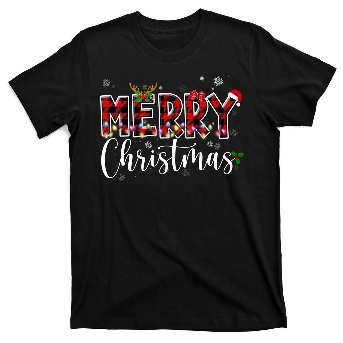 Merry Christmas Festive Cute Holiday T-Shirt product image 7