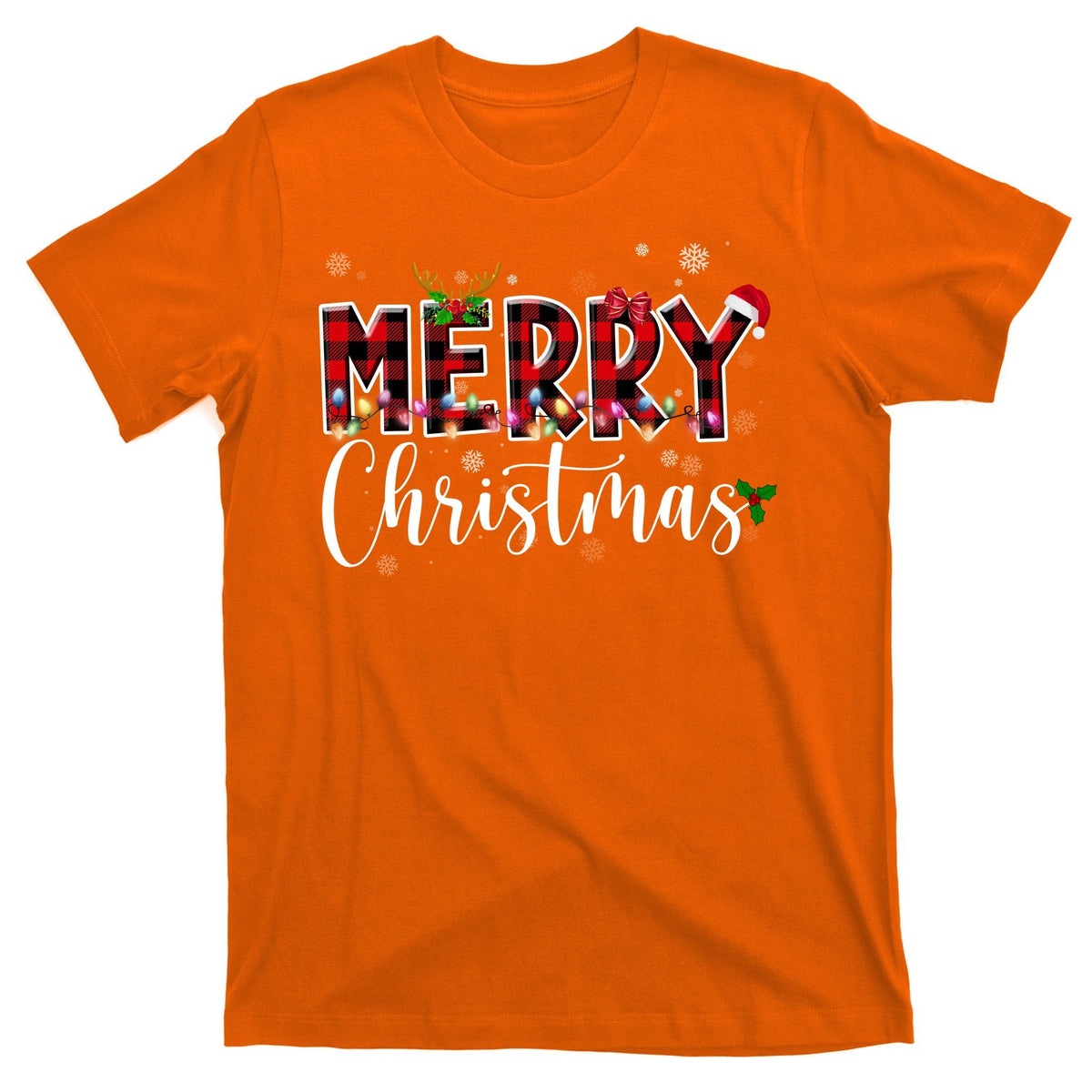 Merry Christmas Festive Cute Holiday T-Shirt product image 5