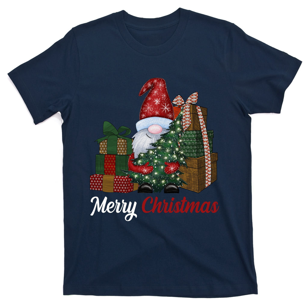Merry Christmas Gnome Festive Holiday Gift T-Shirt product image 1