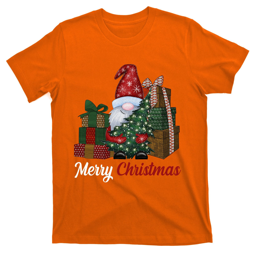 Merry Christmas Gnome Festive Holiday Gift T-Shirt product image 5