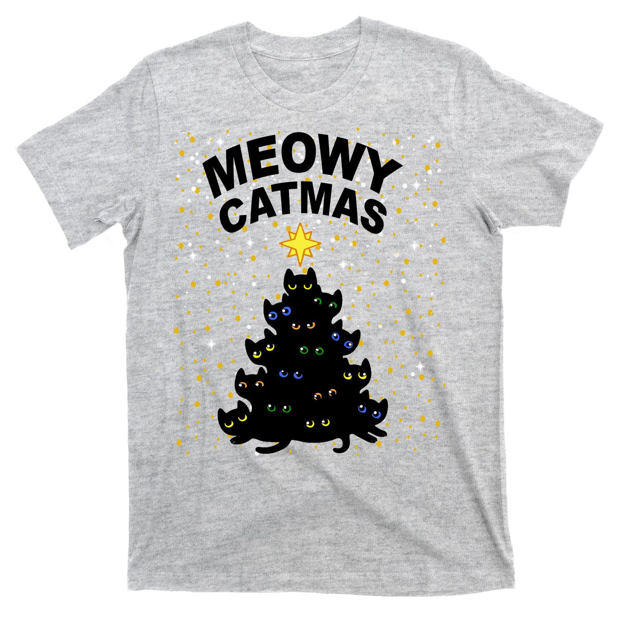 Meowy Christmas T-Shirt product image 9