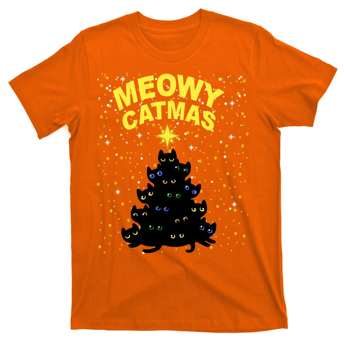 Meowy Christmas T-Shirt product image 5