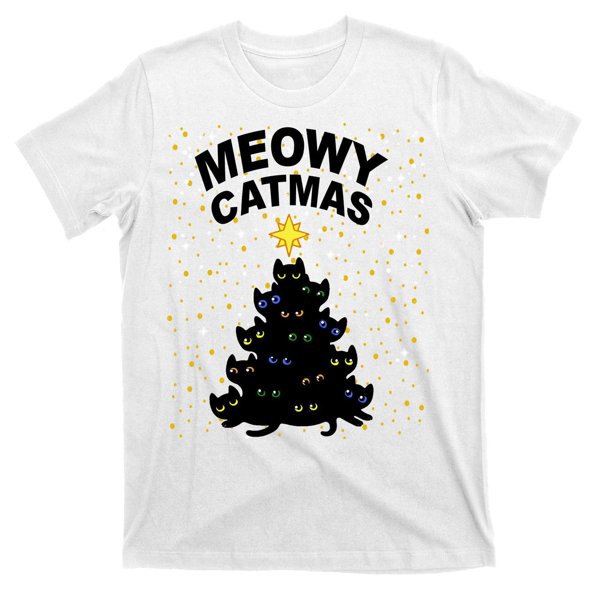 Meowy Christmas T-Shirt product image 11