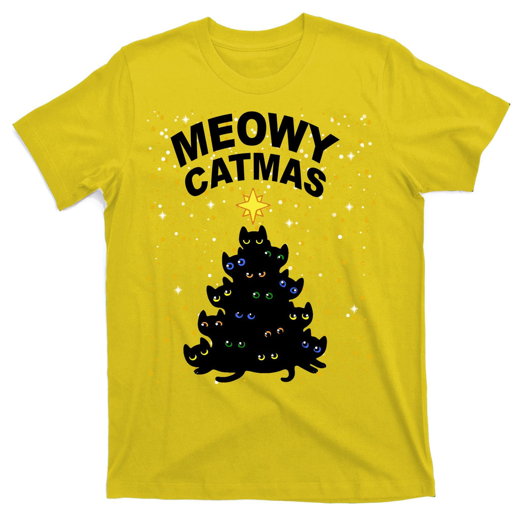 Meowy Christmas T-Shirt product image 3