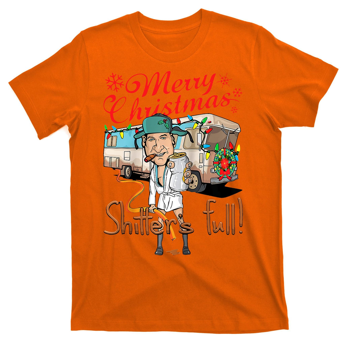 Merry Christmas Shitter's Full T-Shirt product image 5