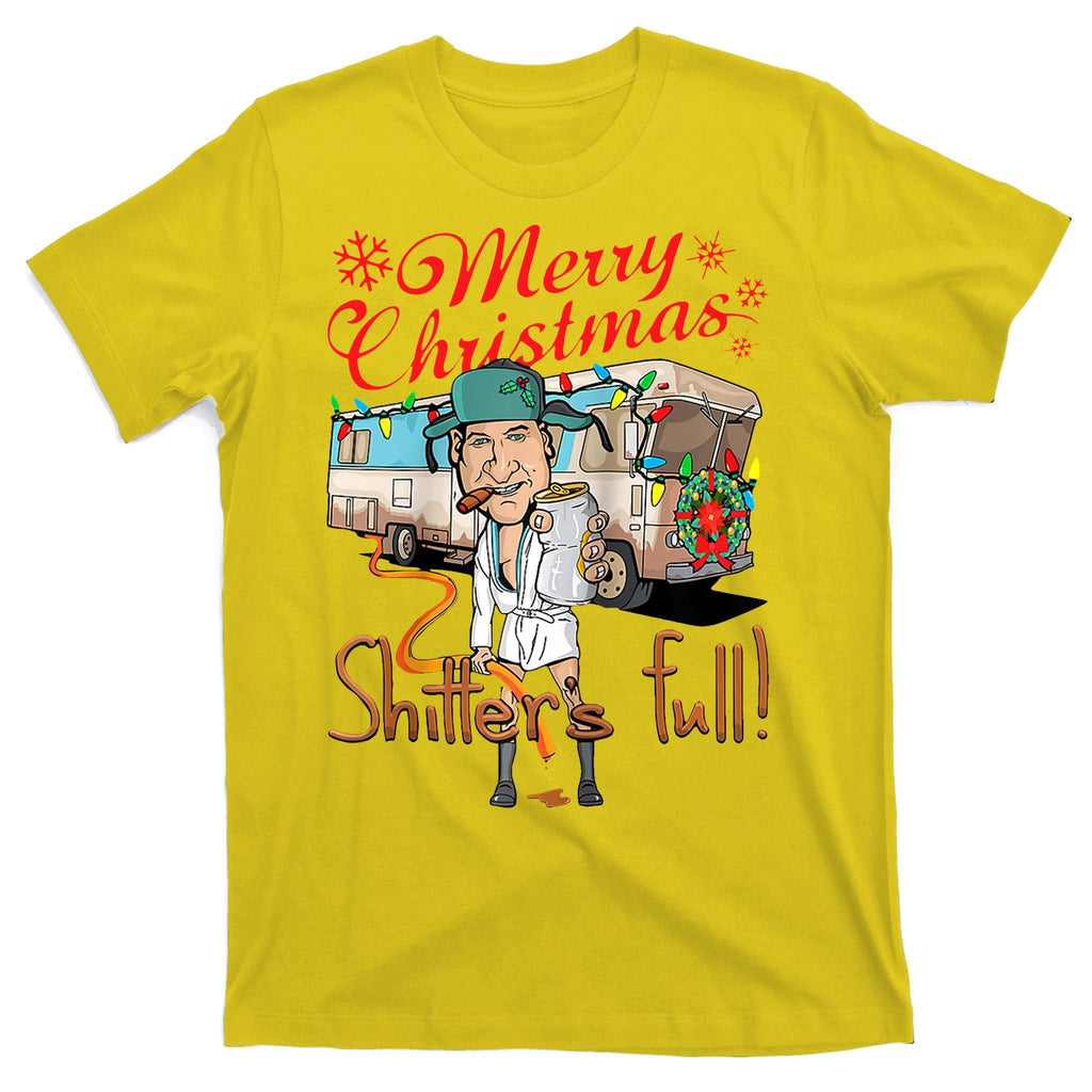 Merry Christmas Shitter's Full T-Shirt product image 3