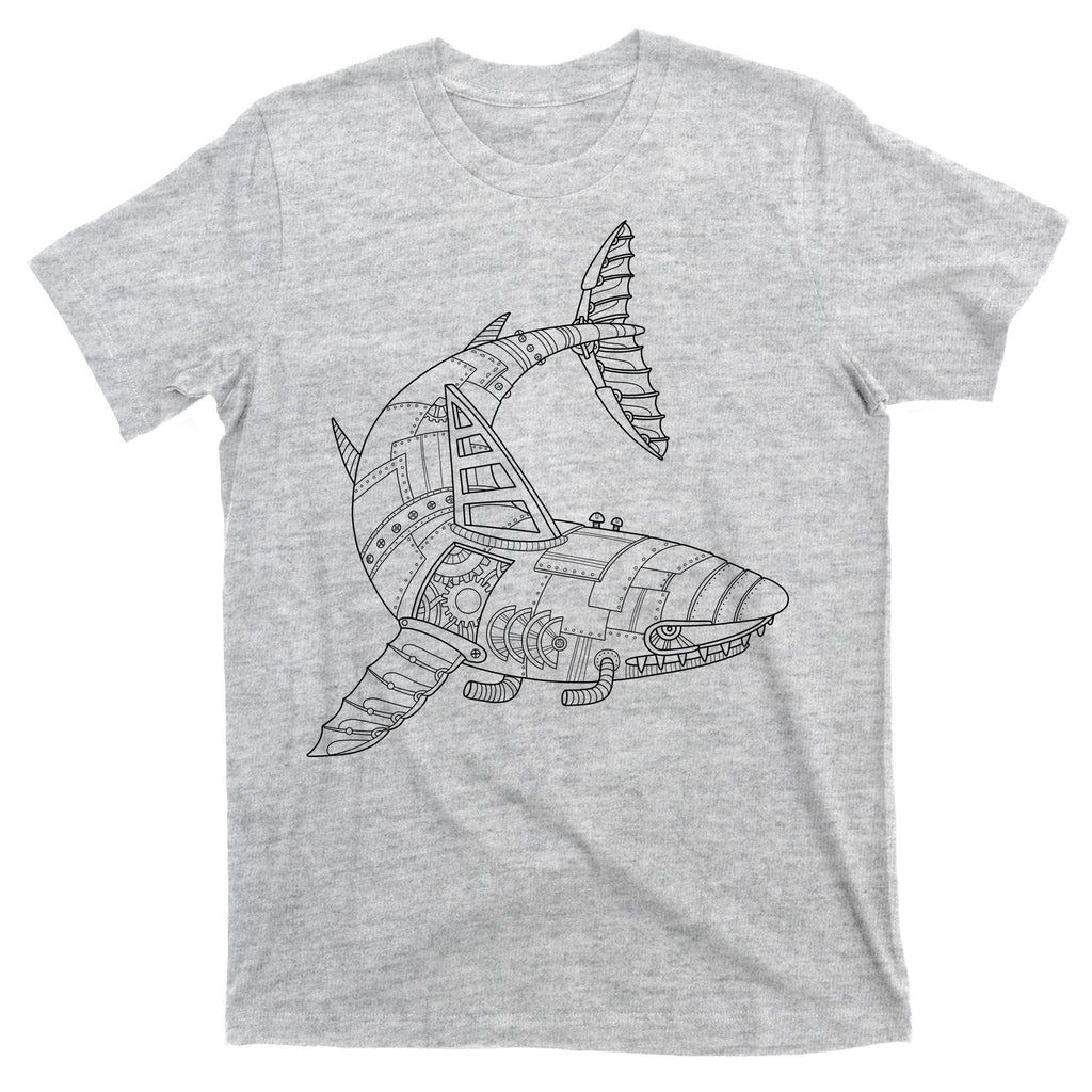 Mechanical Shark T-Shirt product image 9