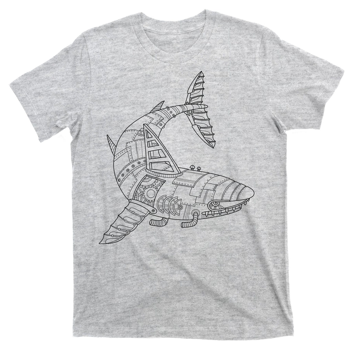Mechanical Shark T-Shirt product image 9