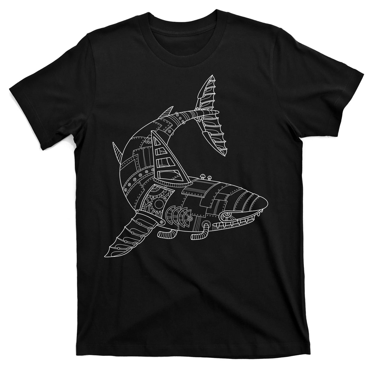 Mechanical Shark T-Shirt product image 7