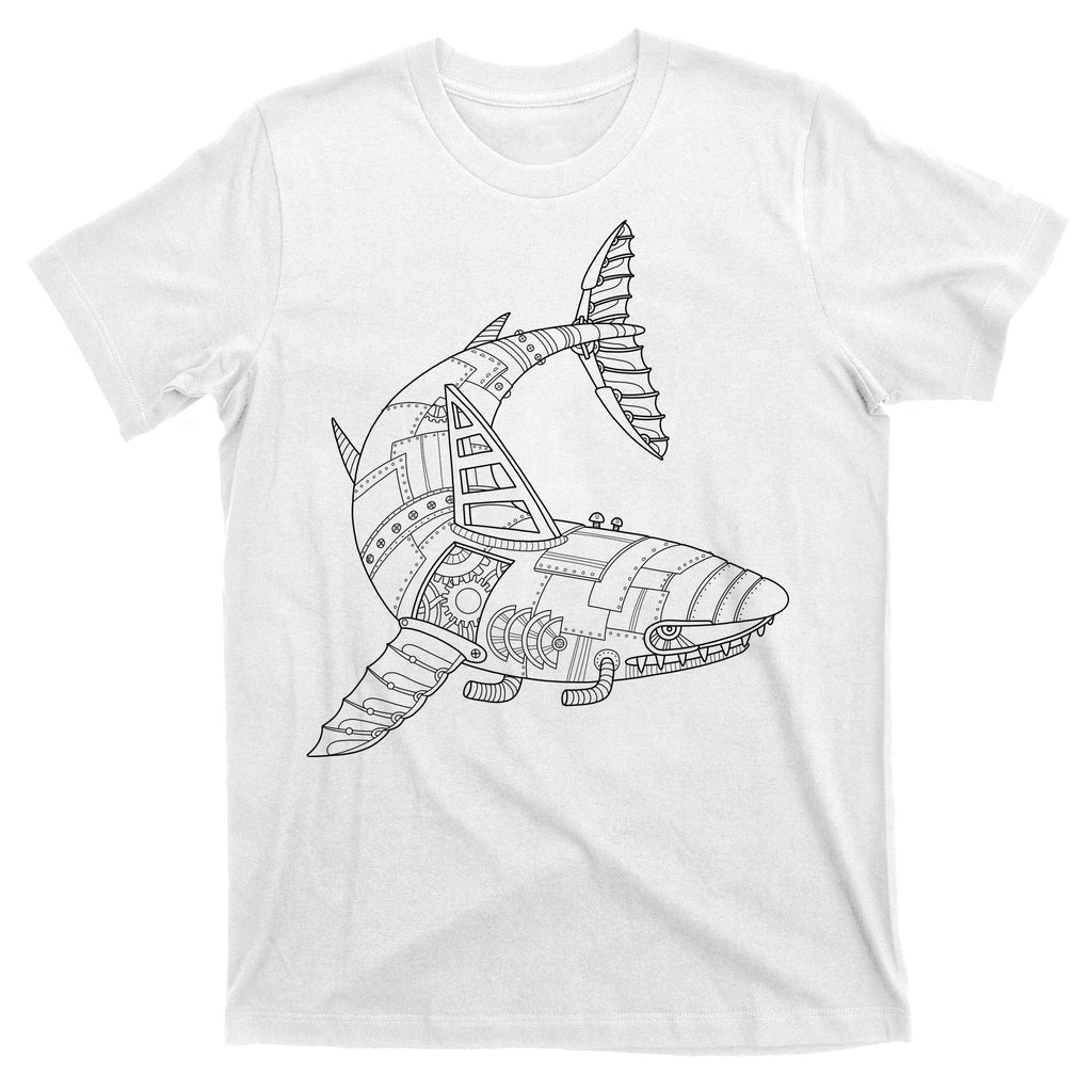 Mechanical Shark T-Shirt product image 11