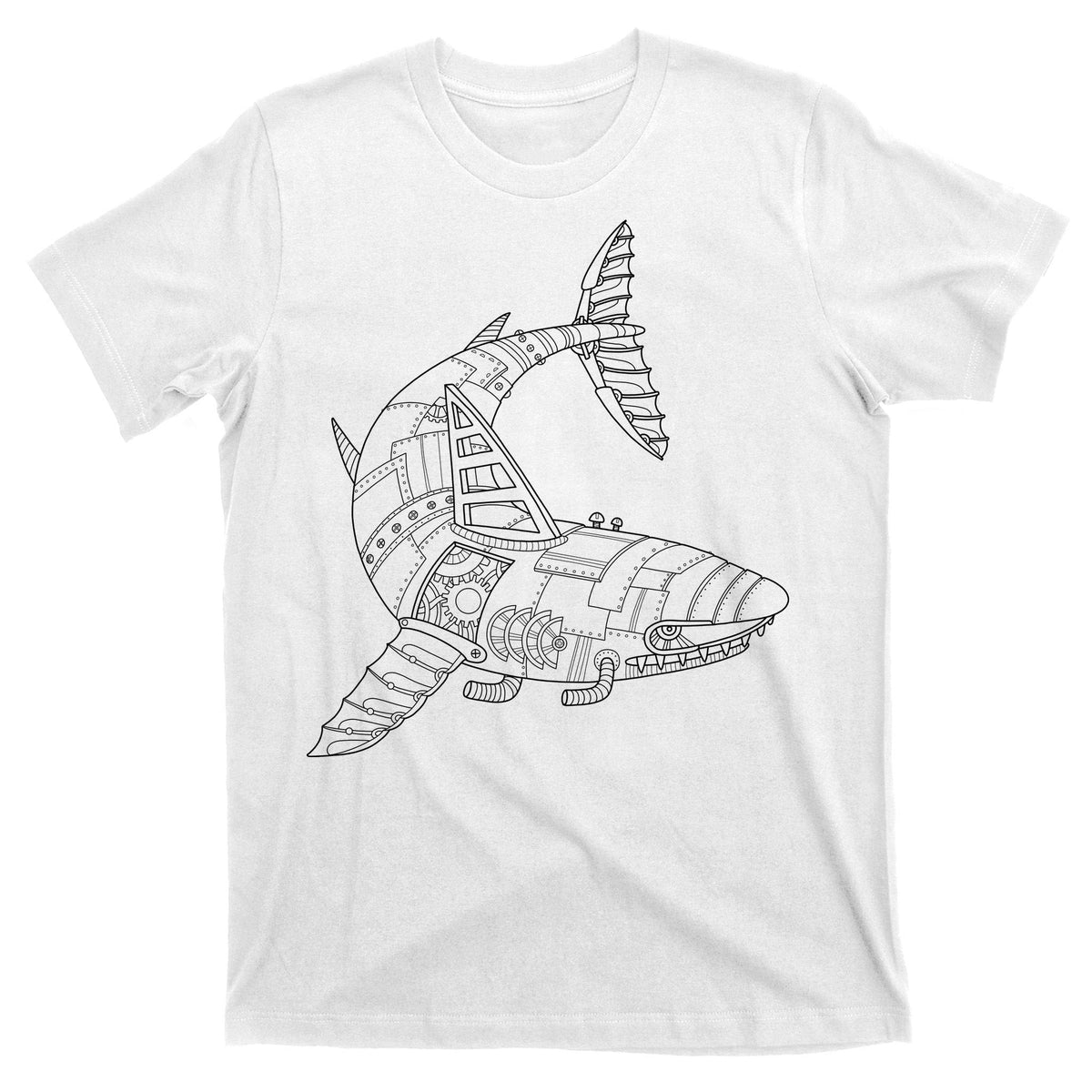 Mechanical Shark T-Shirt product image 11