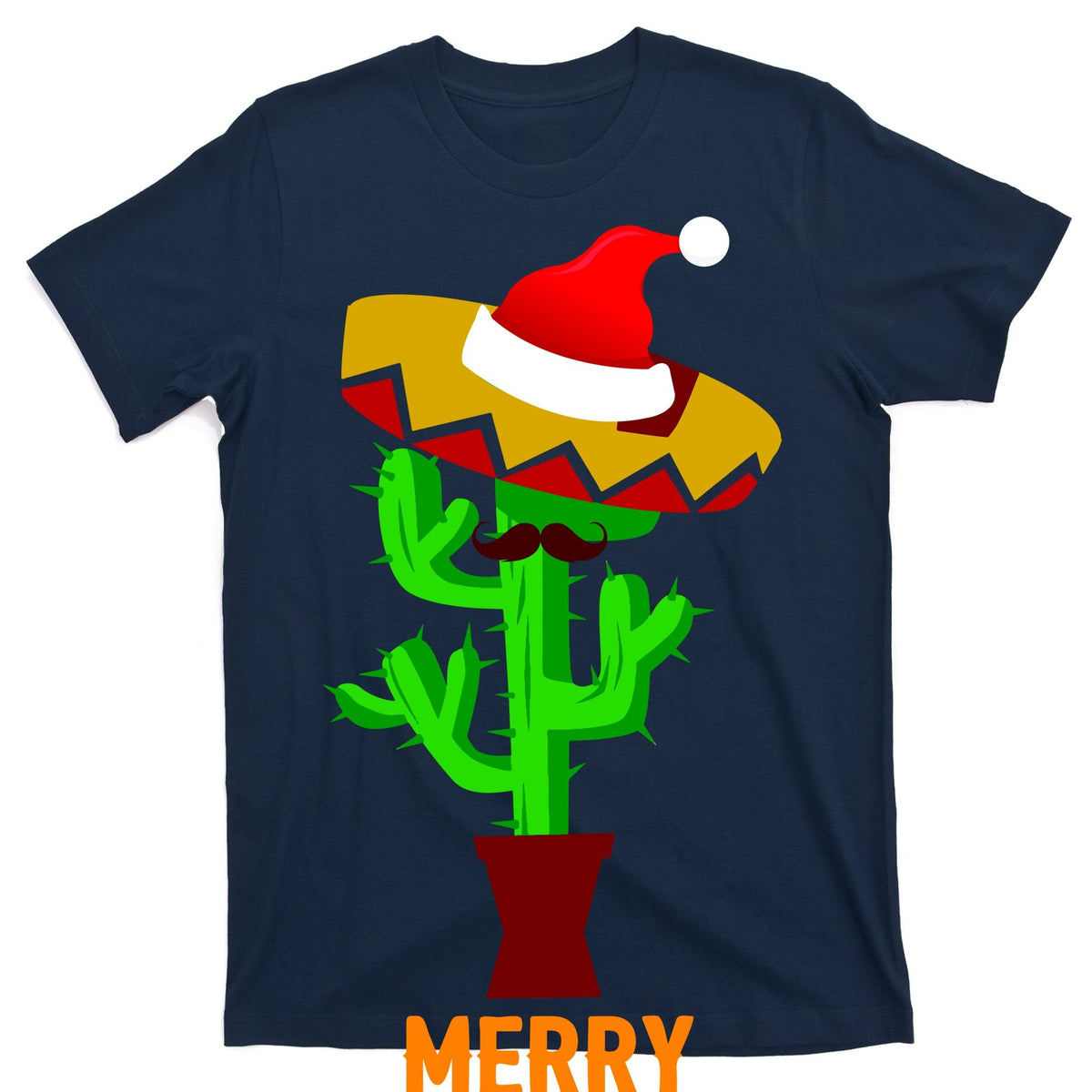 Merry Christmas Cactus T-Shirt product image 1