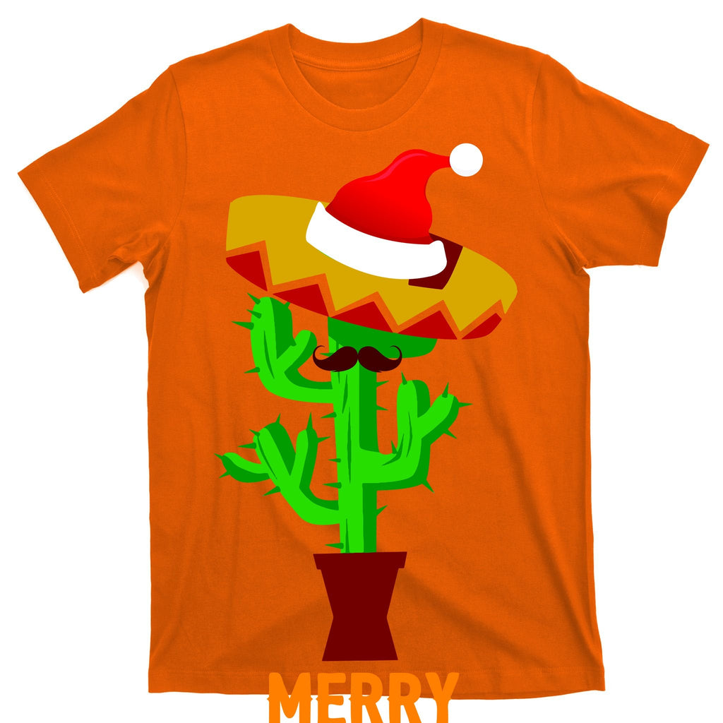 Merry Christmas Cactus T-Shirt product image 5