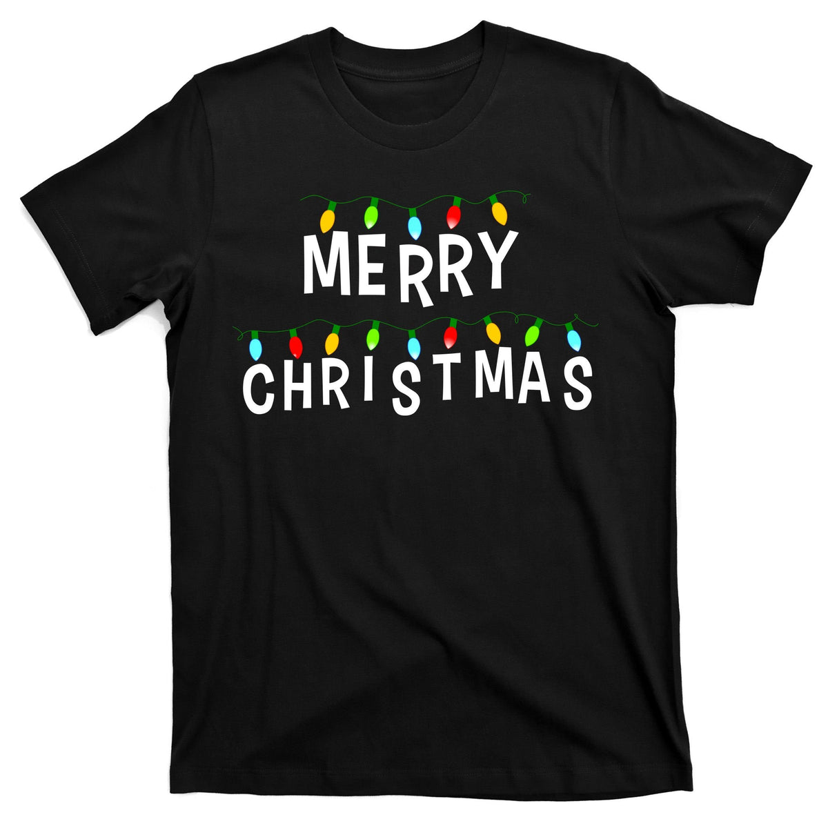 Merry Christmas Lights T-Shirt product image 7