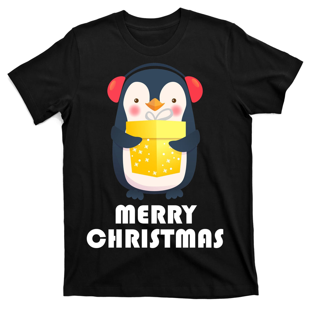 Merry Christmas Penguin T-Shirt product image 7