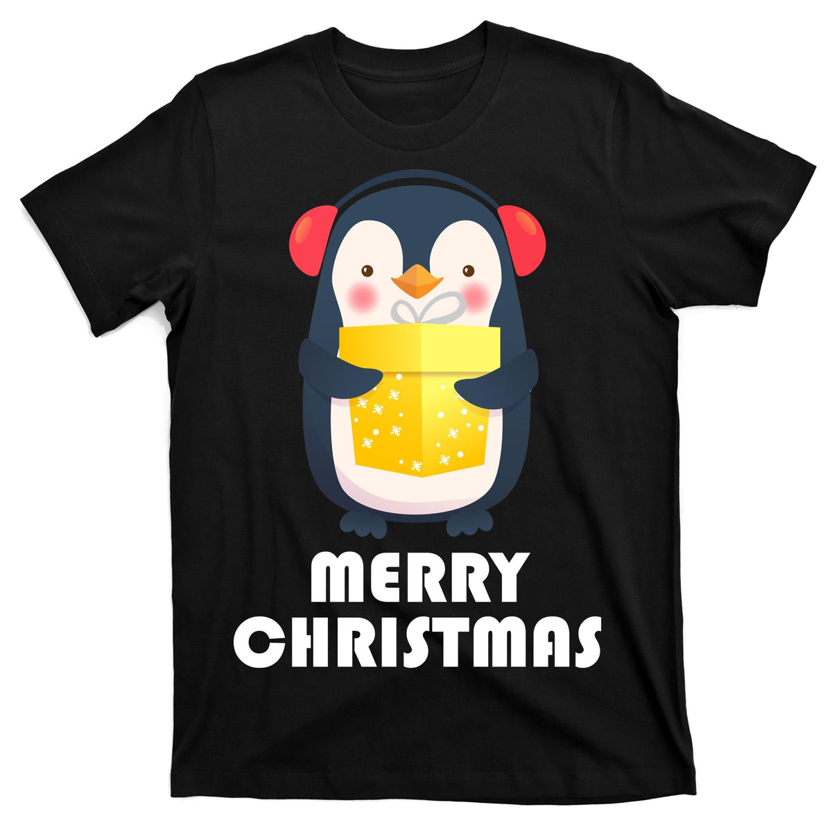 Merry Christmas Penguin T-Shirt product image 7