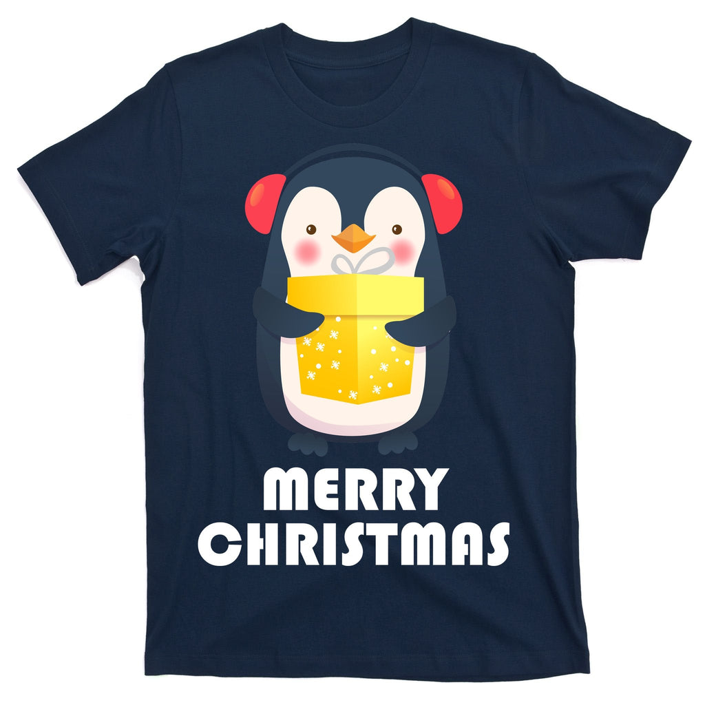 Merry Christmas Penguin T-Shirt product image 1