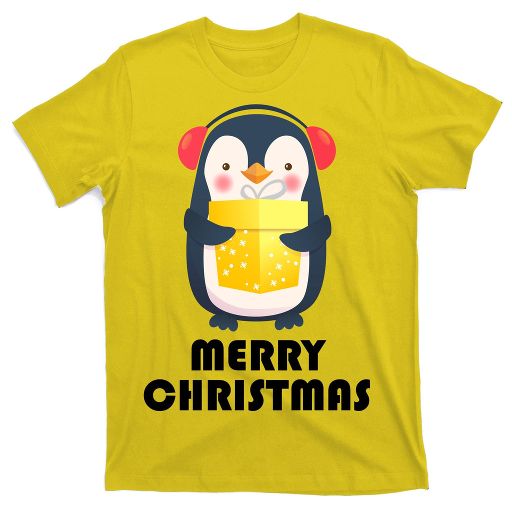 Merry Christmas Penguin T-Shirt product image 3