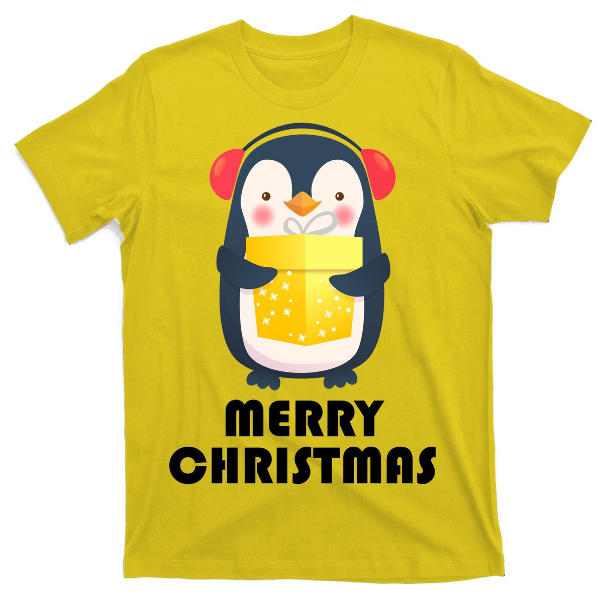 Merry Christmas Penguin T-Shirt product image 3