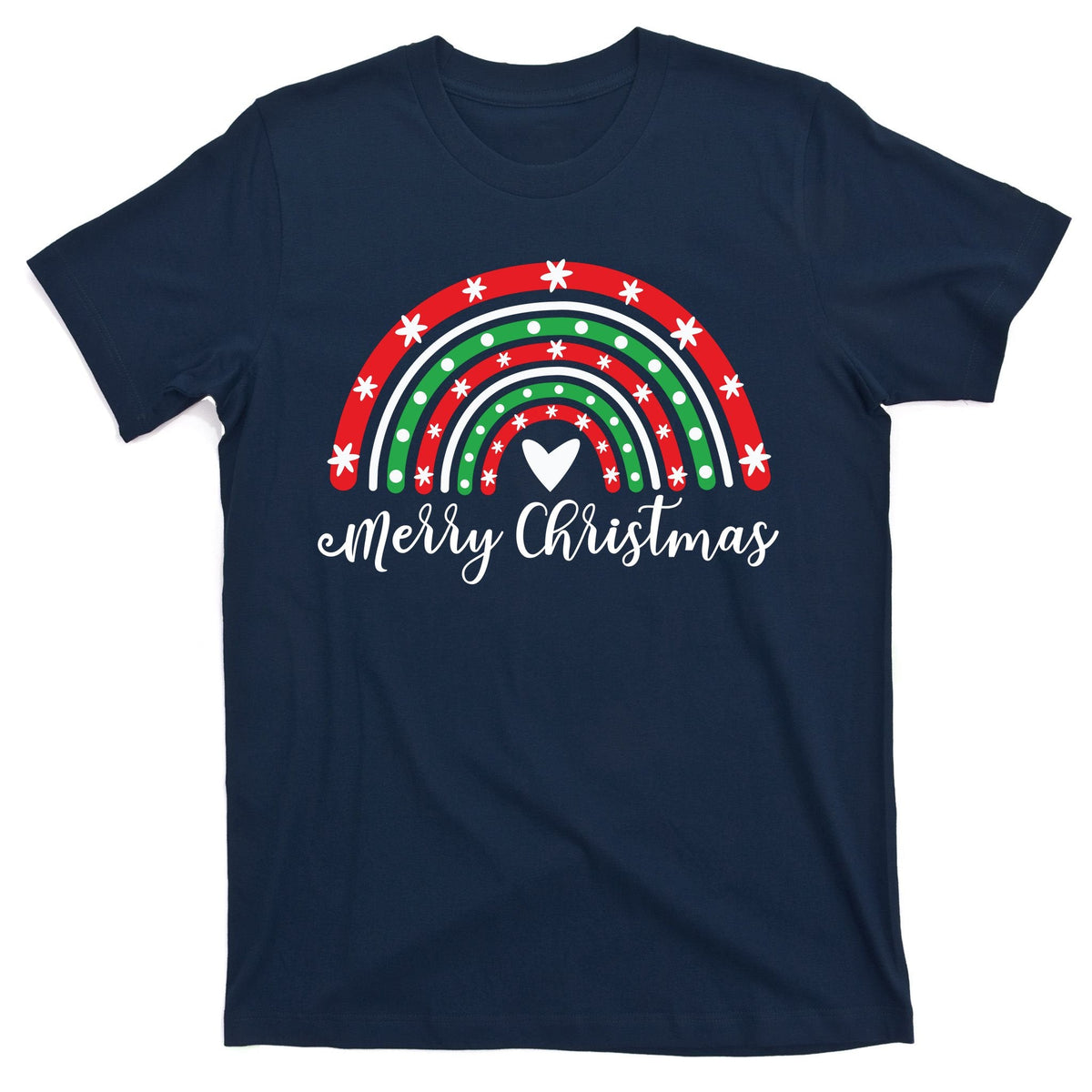 Merry Christmas Rainbow T-Shirt product image 1