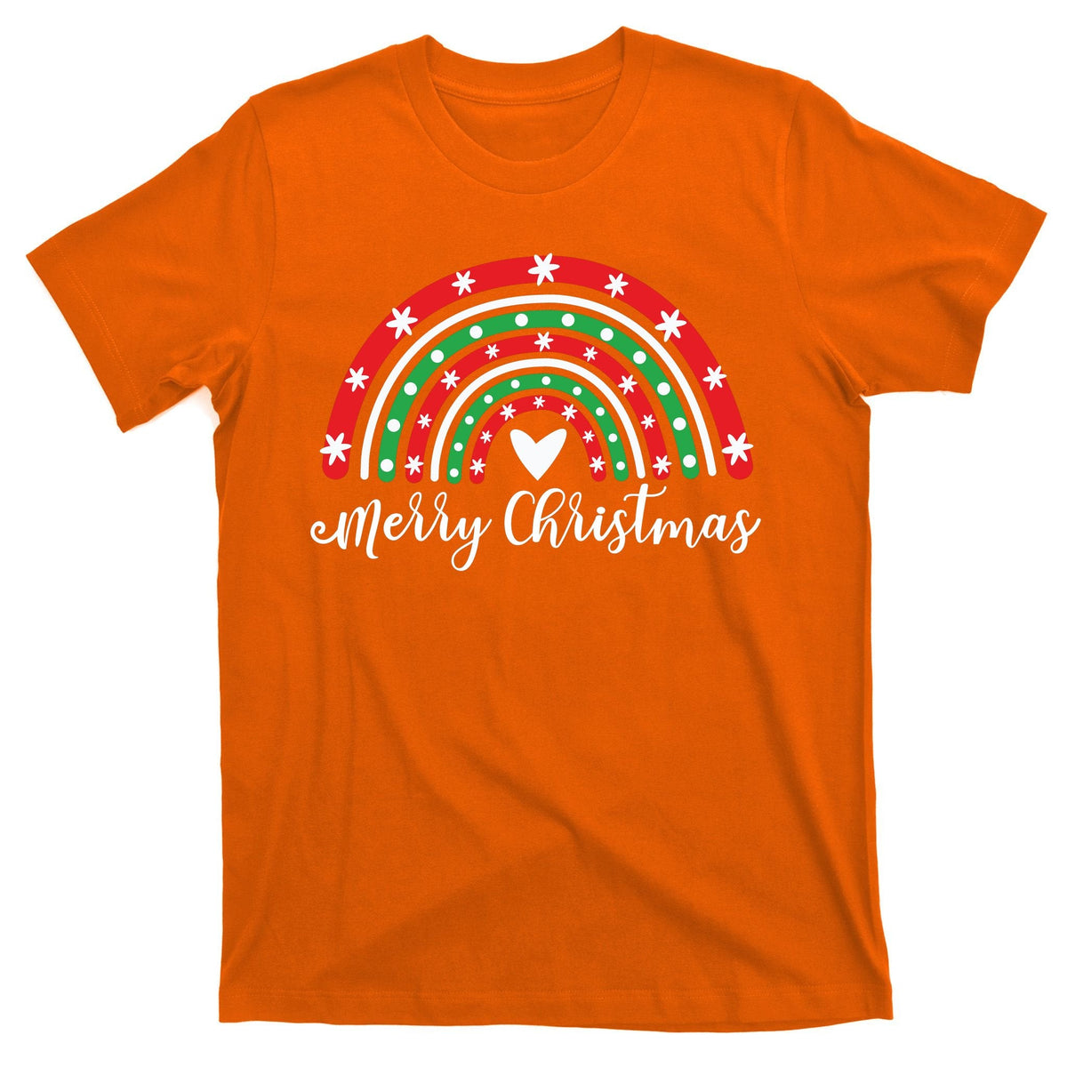 Merry Christmas Rainbow T-Shirt product image 5