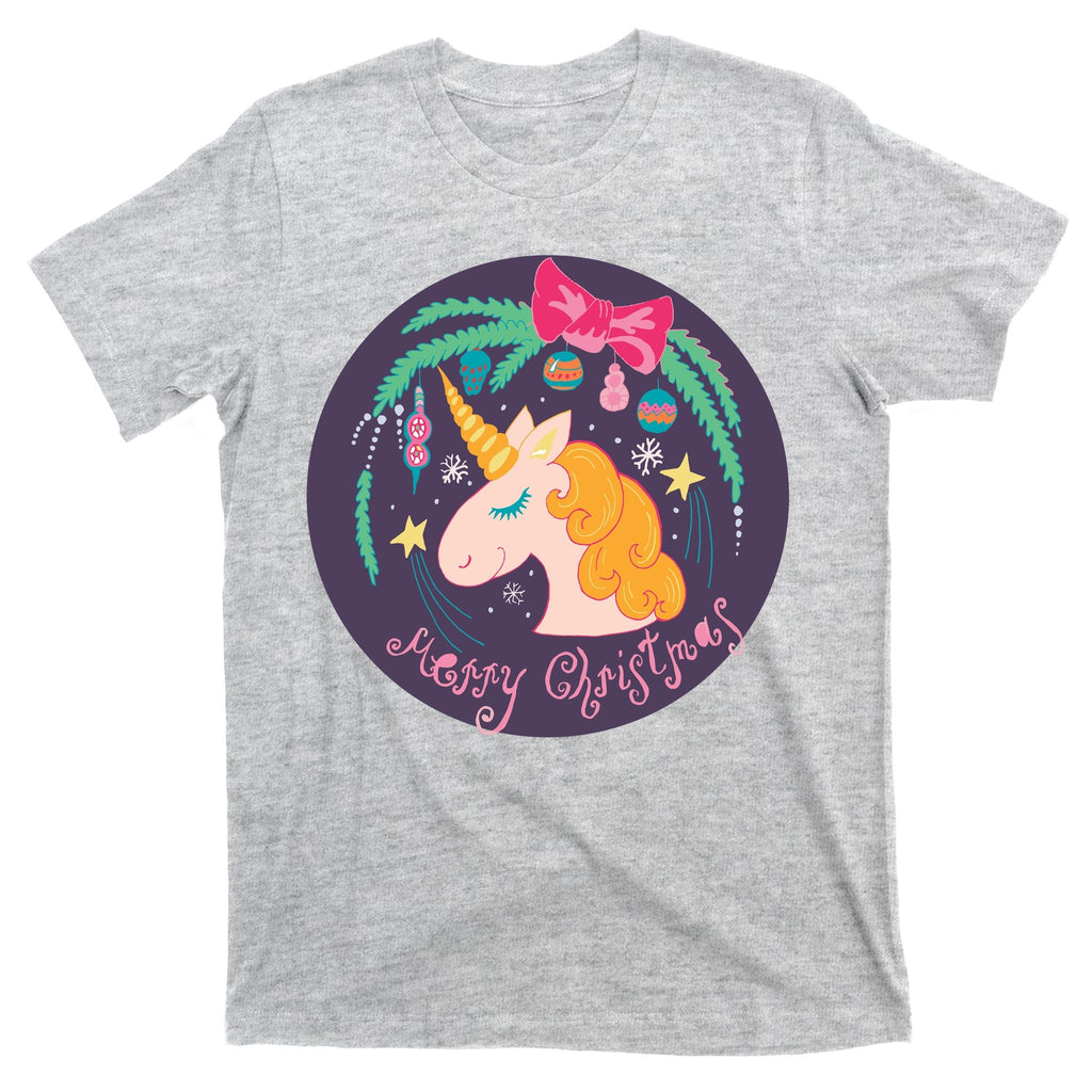 Merry Christmas Unicorn T-Shirt product image 9