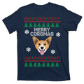 Merry Corgmas Ugly Christmas T-Shirt product image 1