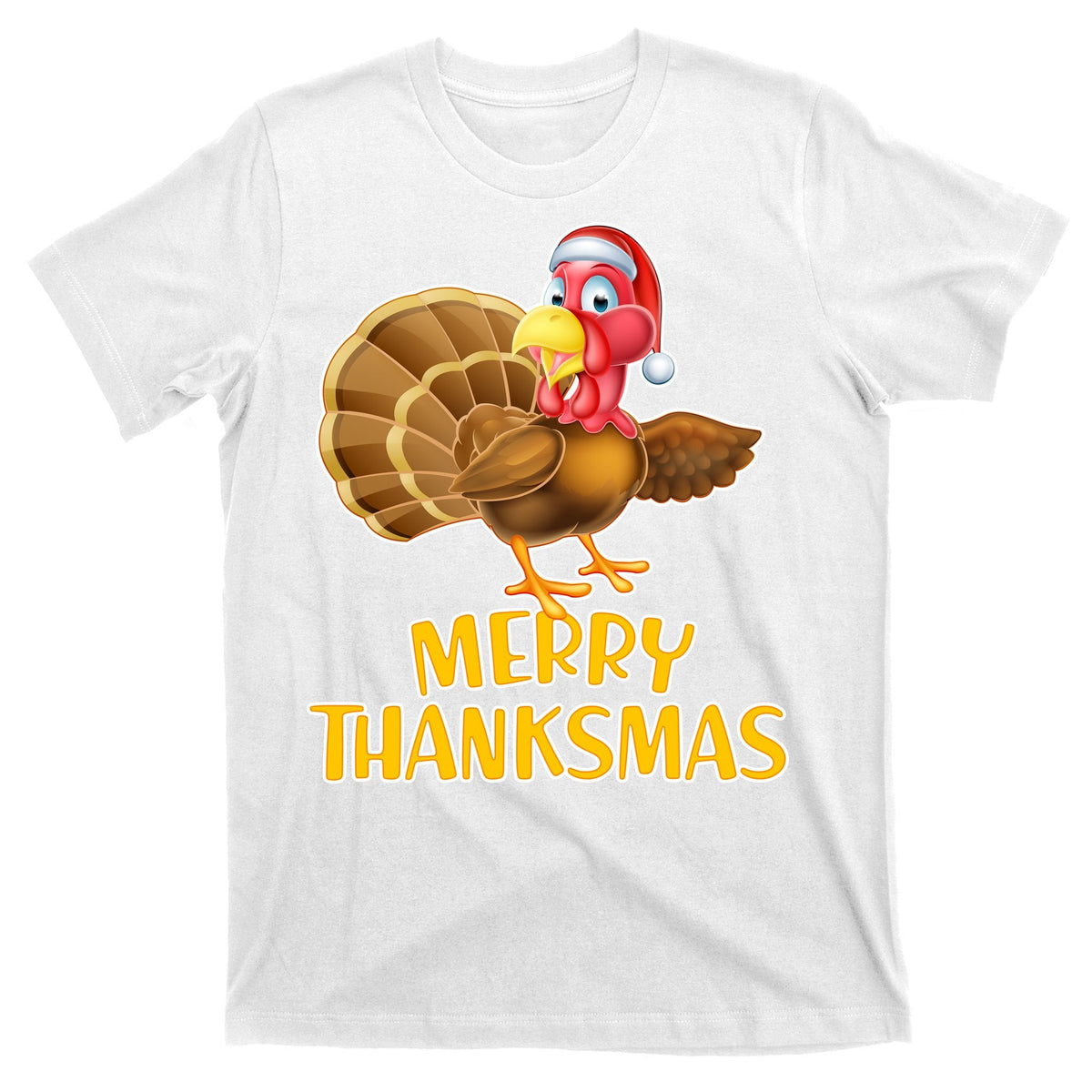 Merry Thanksmas Turkey T-Shirt product image 11