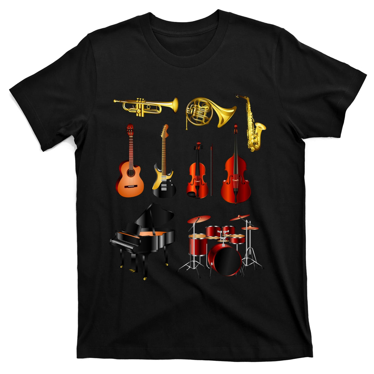 Musical Instruments T-Shirt product image 7
