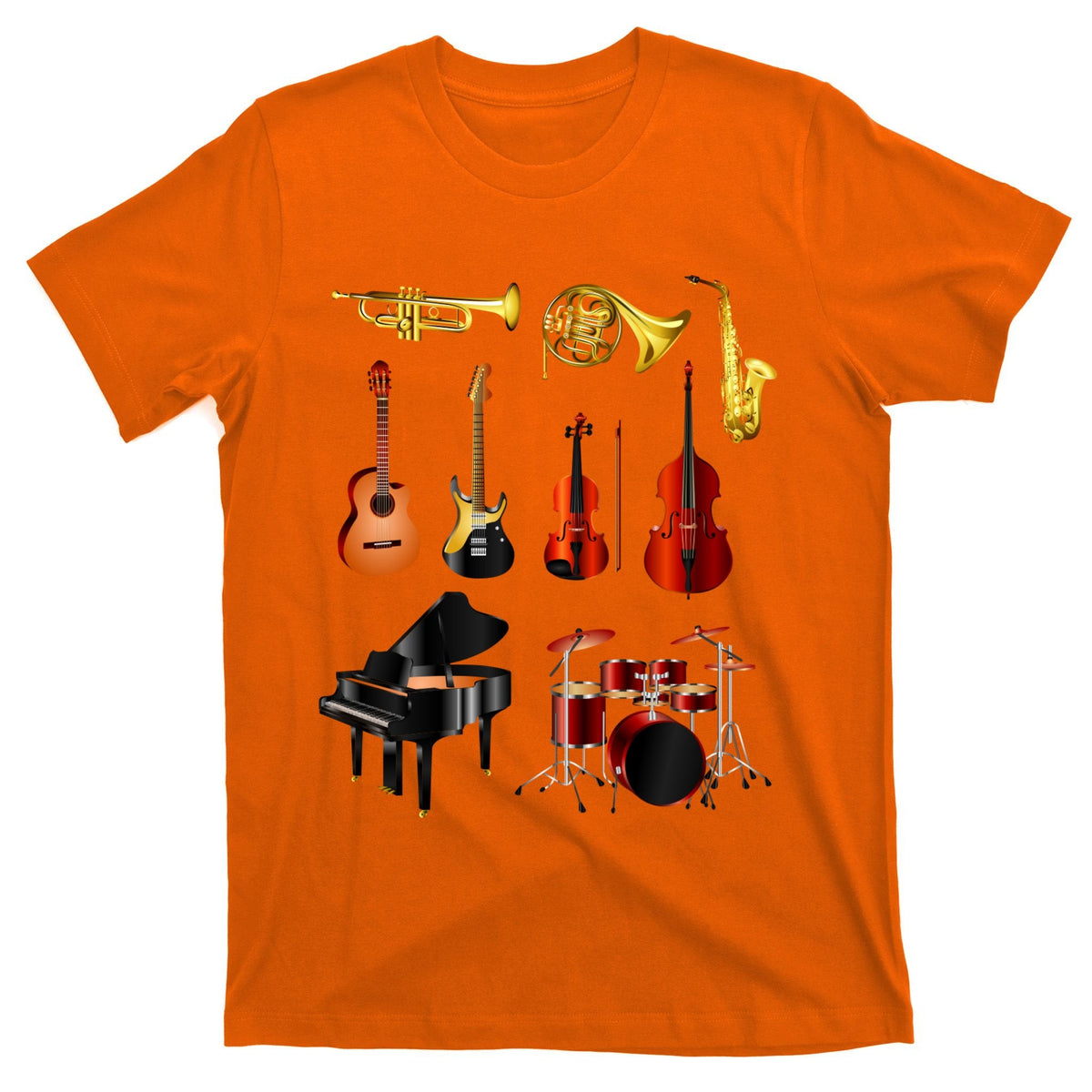 Musical Instruments T-Shirt product image 5