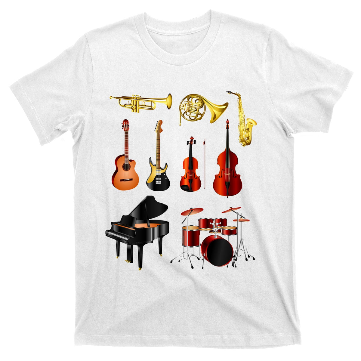 Musical Instruments T-Shirt product image 11