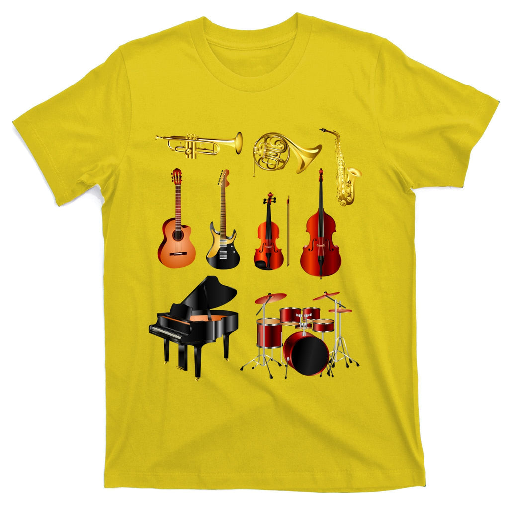 Musical Instruments T-Shirt product image 3