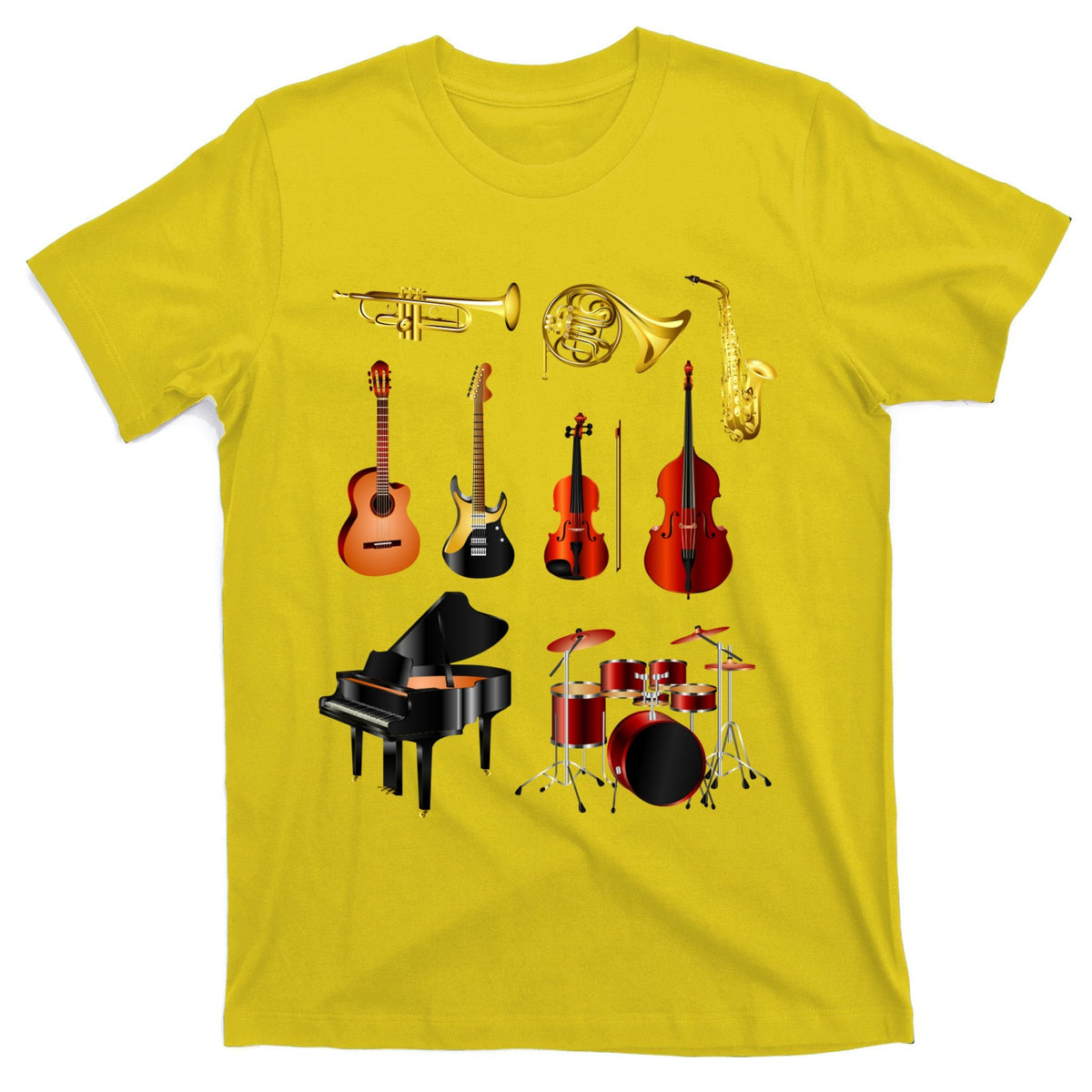Musical Instruments T-Shirt product image 3