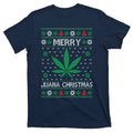 Merry Juana Christmas Ugly Sweater T-Shirt product image 1