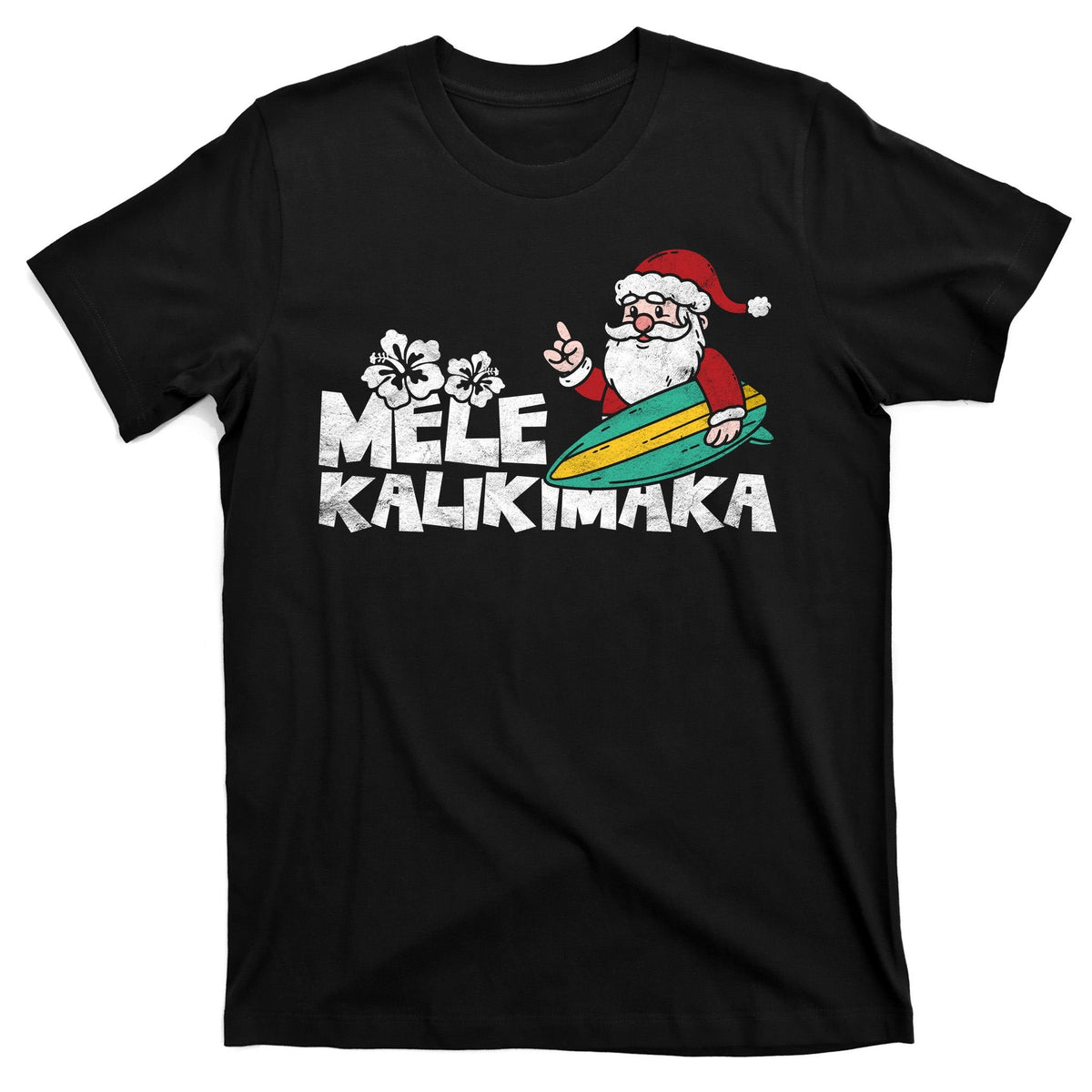Mele Kalikimaka Hawaiian Christmas T-Shirt product image 7